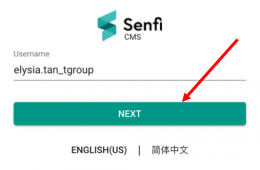 V2/CMS Tutorial/Getting Started/Login - Senfi Docs